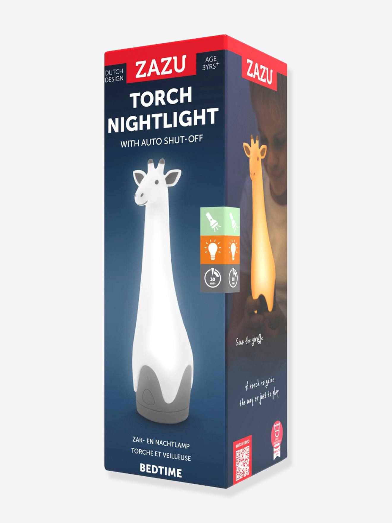 Veilleuse torche Gina la girafe