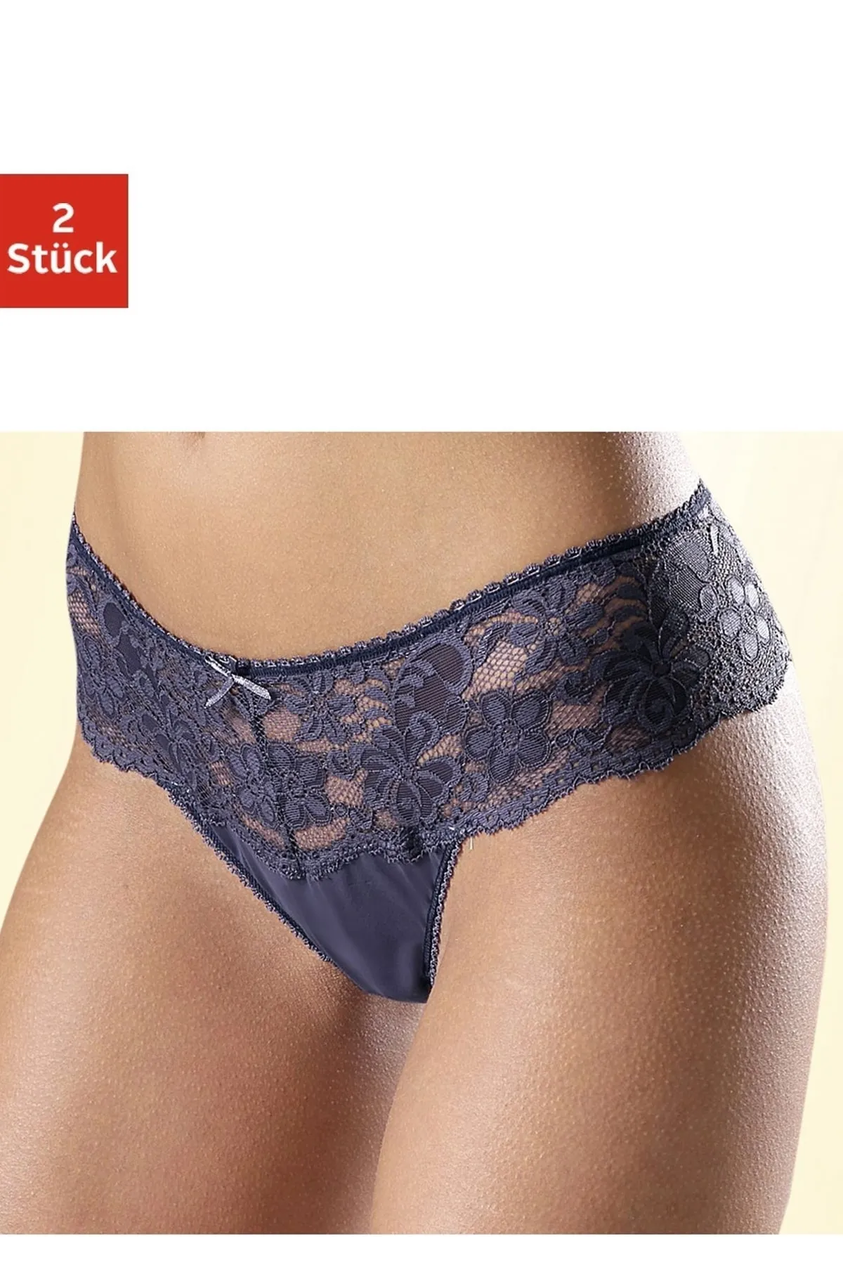 Nuance  Slip - Blau - Unifarben