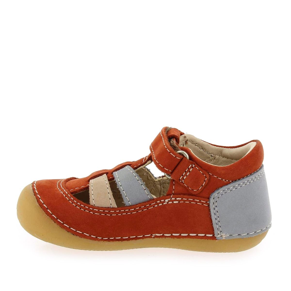 Kickers  SUSHY BOY - Terracotta gris