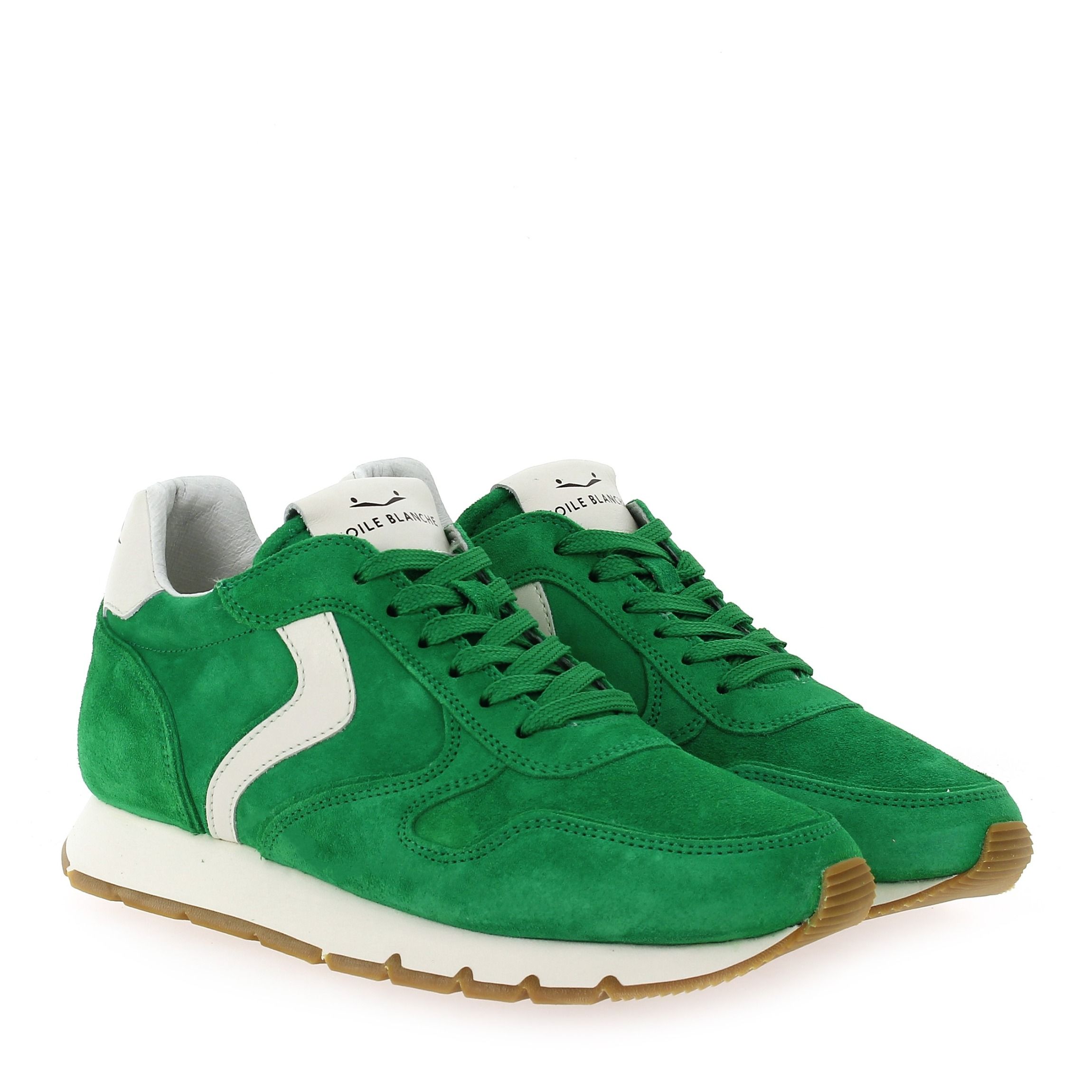 Voile Blanche  JULIA SUEDE - Vert Blanc