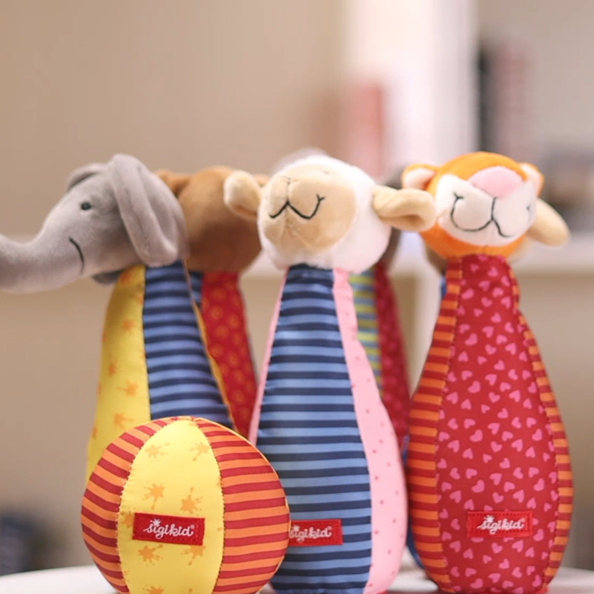 Kegelspiel für Kleinkinder