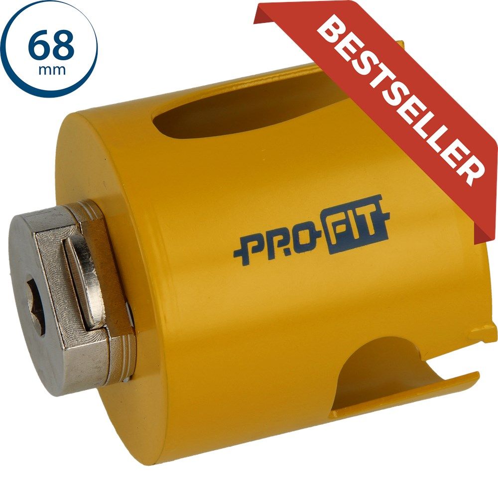 ProFit 09081068 Multifunksjonshullsag 68 mm med integrert adapter