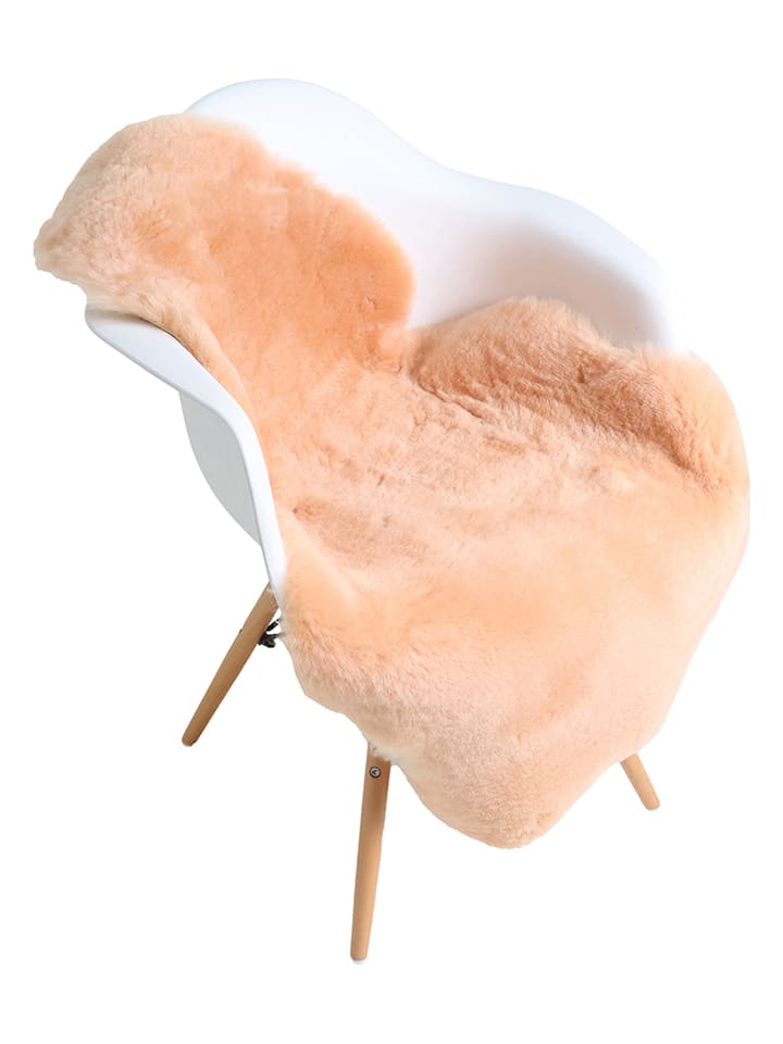 Kaiser Naturfellprodukte Lammfell in Rosa günstig kaufen 70-90 cm