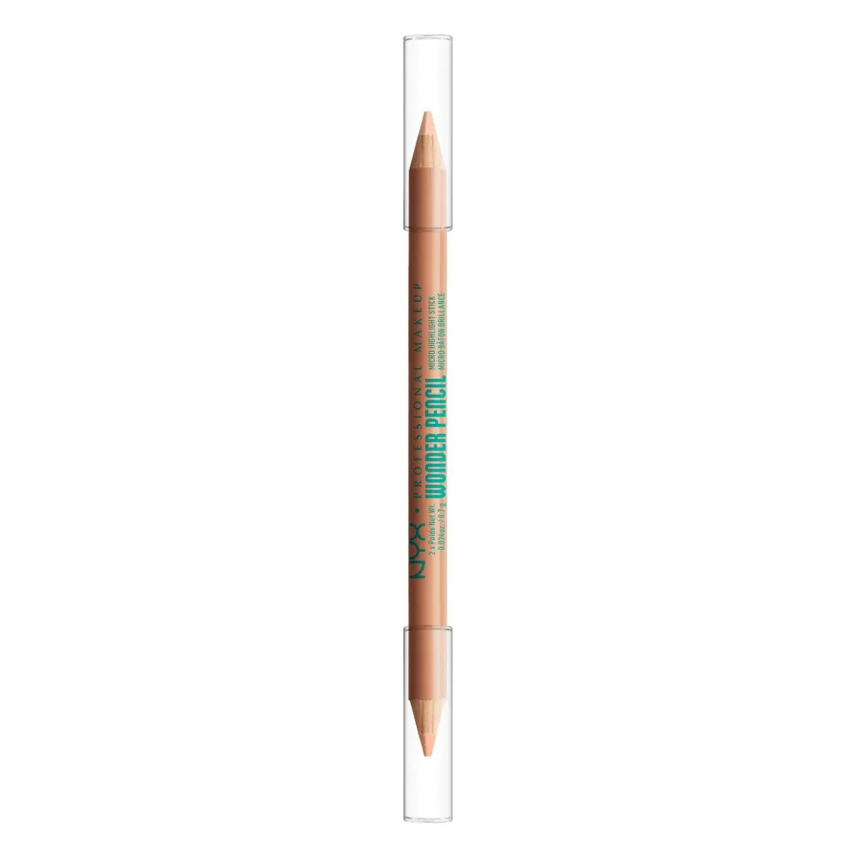 NYX Wonder Pencil vidutinio persikų žvilgančioji pudra