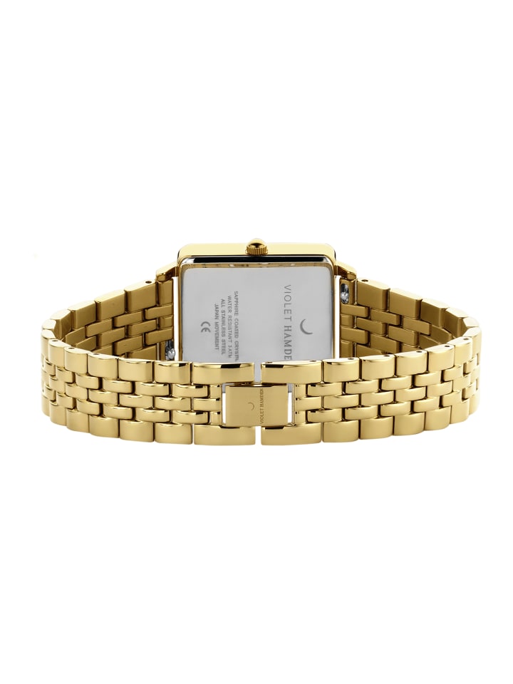 Violet Hamden Quartzuhr Dawn in Gold günstig kaufen M