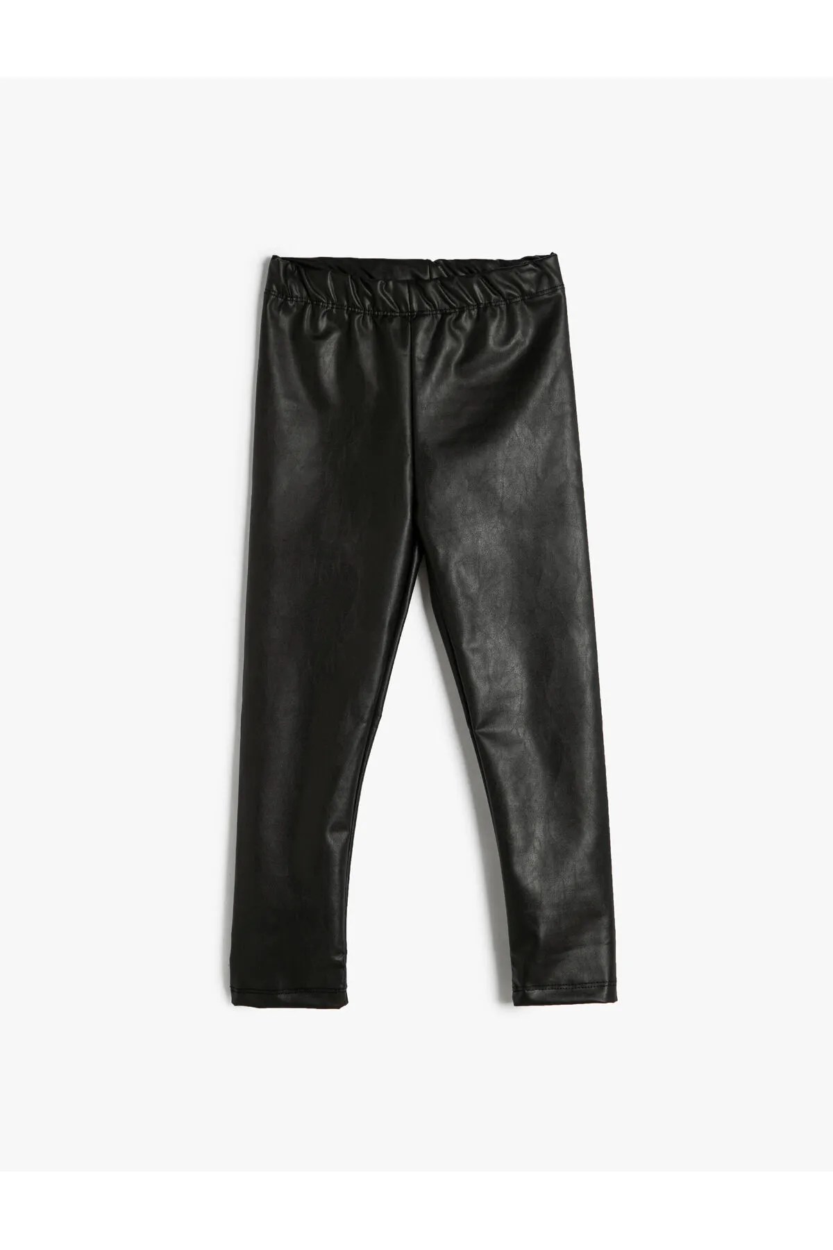 Koton  Leggings in Kunstlederoptik mit elastischem Bund
