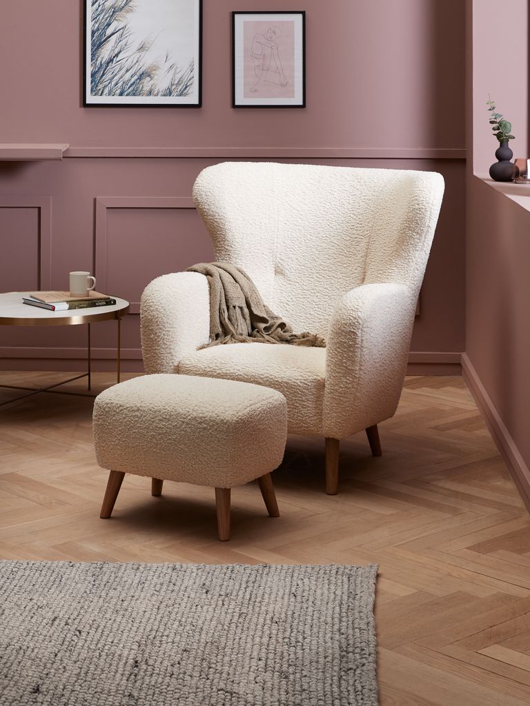 Fotel VILDSUND VILDSUND tkanina off-white