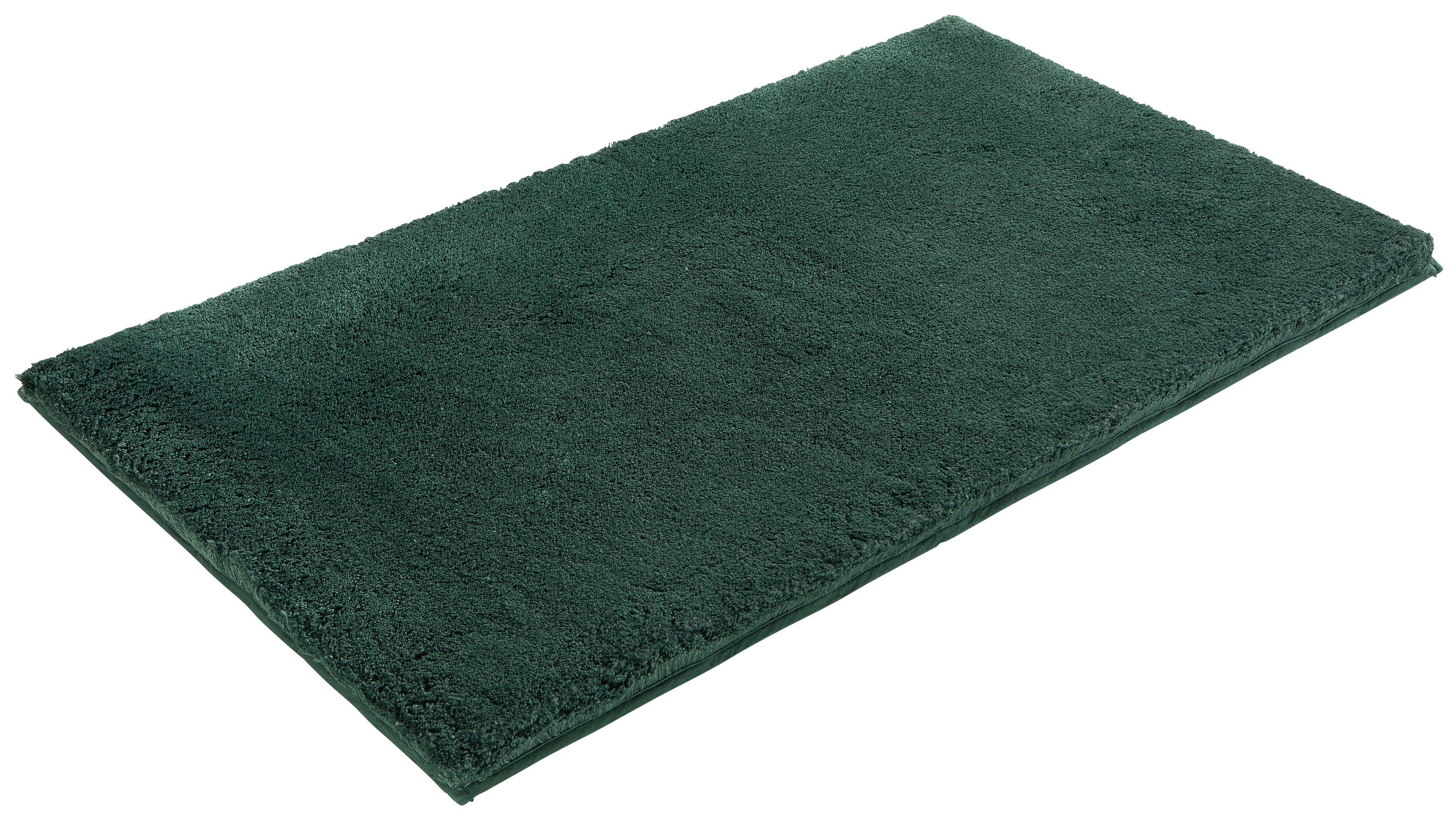 Badematte Cloudy Kleine Wolke, Höhe 24 mm, rutschhemmend beschichtet, fußbodenheizungsgeeignet, Polyester, rechteckig, Badteppich, Uni-Farben, besonders weiche Haptik, waschbar