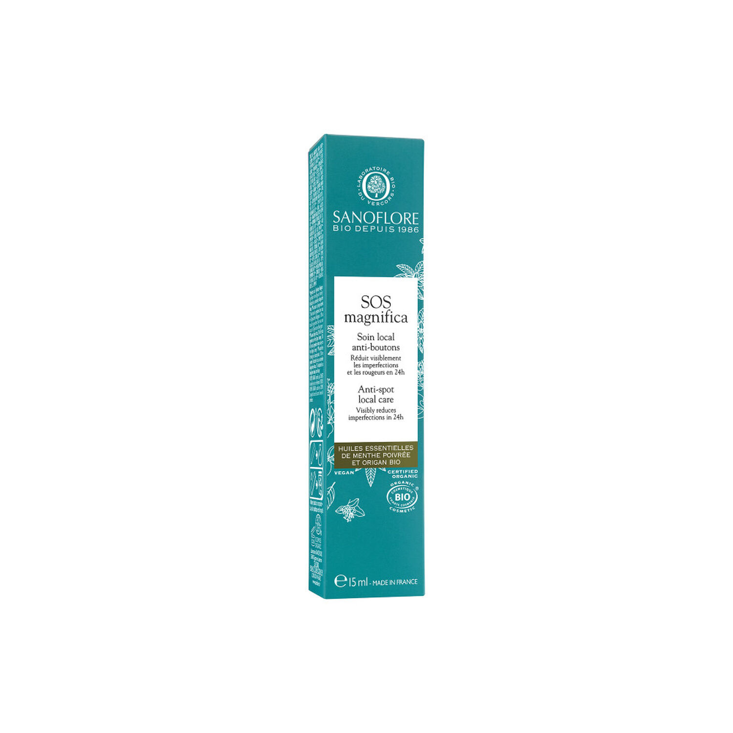 Sanoflore SOS Magnifica Soin Local Anti-Boutons 15 ml