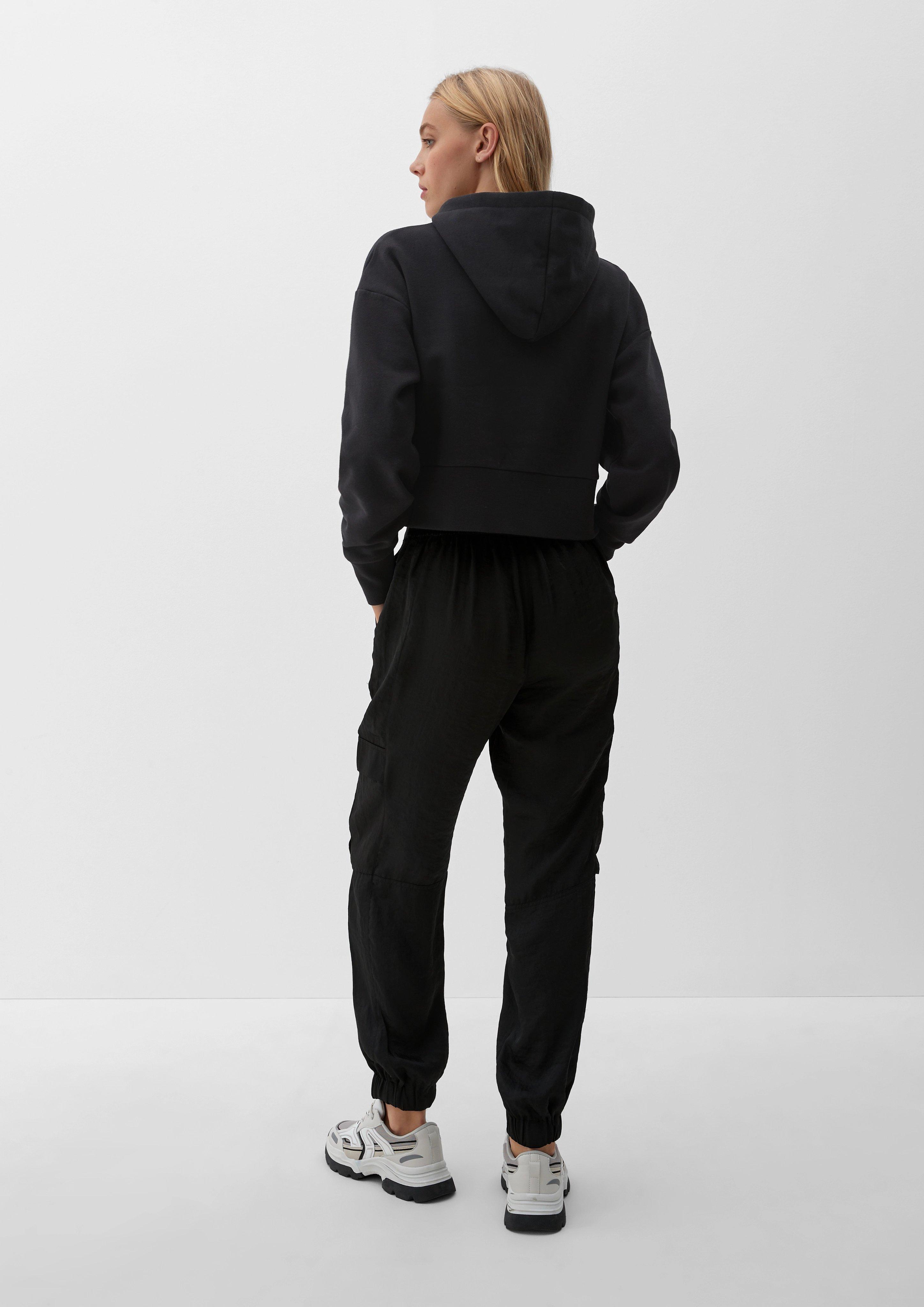 Kapuzenpullover mit Pailletten-Logo  2119175-9999