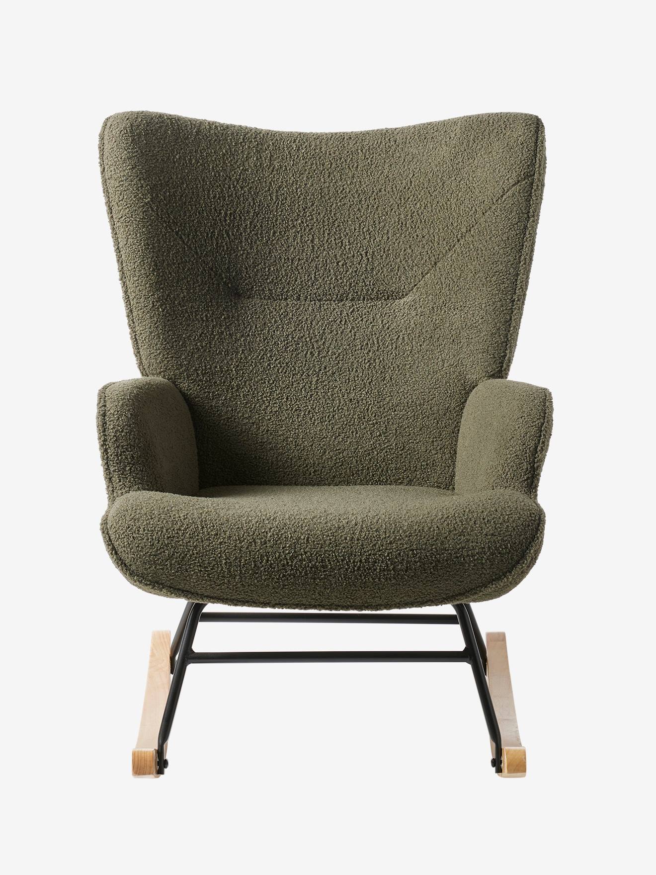 Vertbaudet Stillsessel / Schaukelstuhl für Erwachsene - khaki