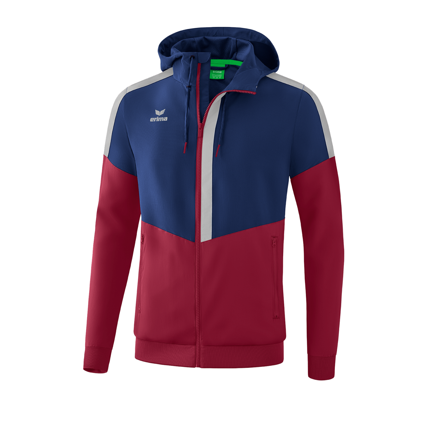 Erima Squad Präsentationsjacke Blau Rot