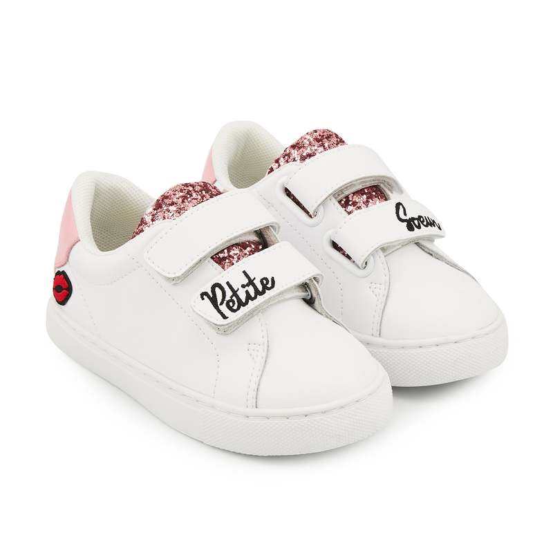 Baskets en cuir Mini Edith petite soeur