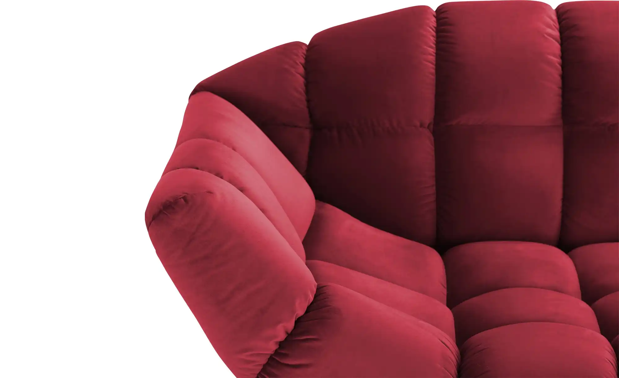 Twist Einzelsofa aus Mikrofaser Gappa