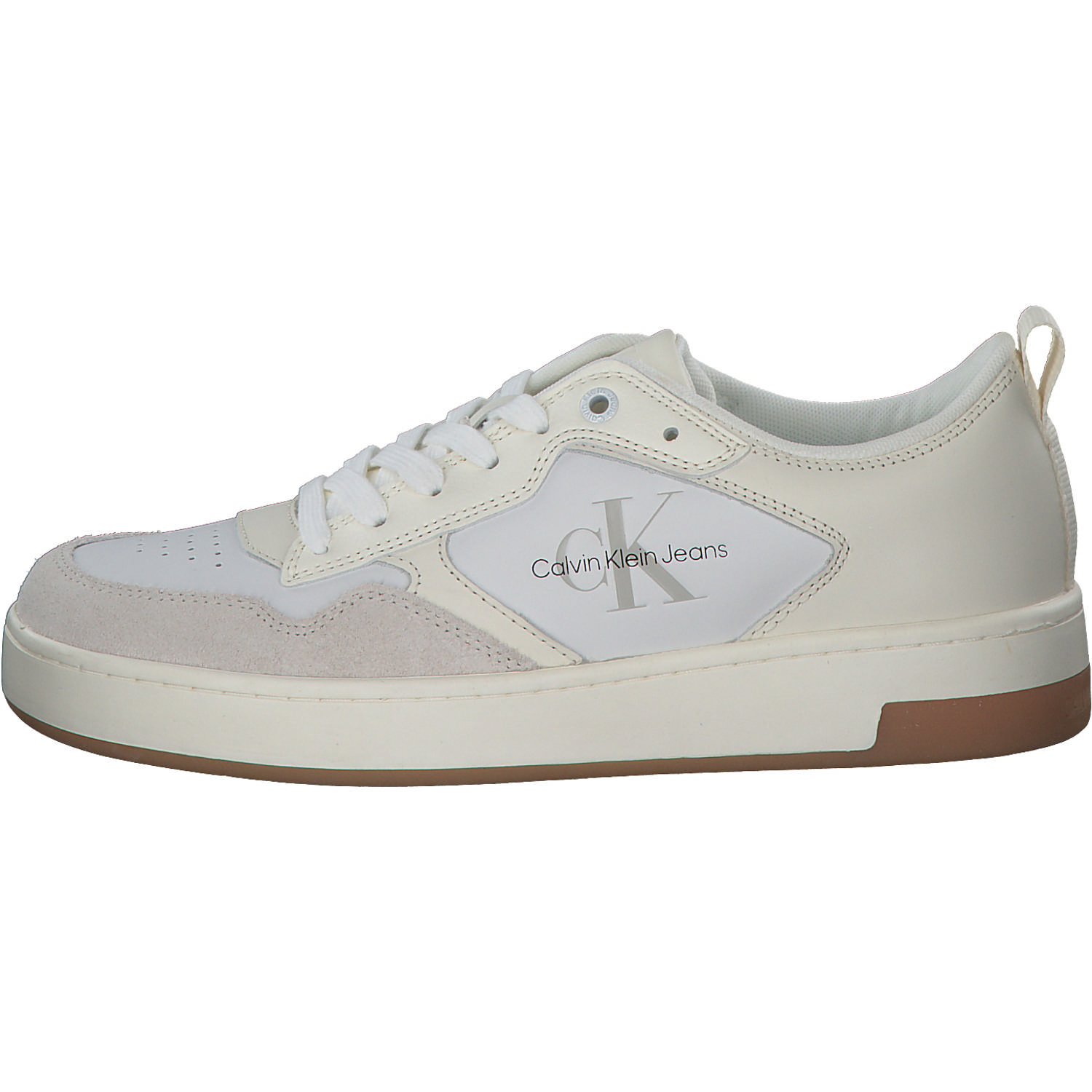 Calvin Klein YW0YW00876, Sneakers Low, Damen, Weiß