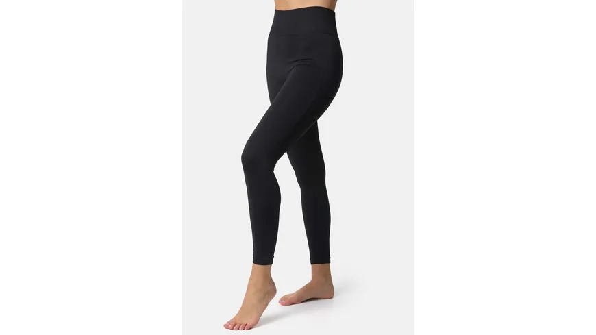 NUR DIE Damen Leggings Active Relax & Go Schwarz