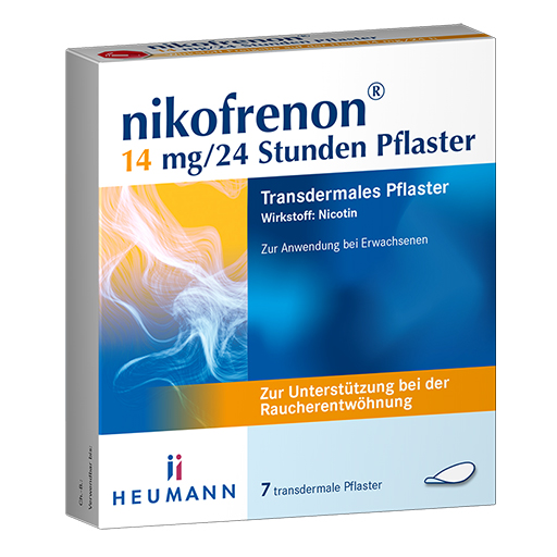 NIKOFRENON 14 mg/24 Stunden Pflaster transdermal  7 St  Pflaster, transdermal