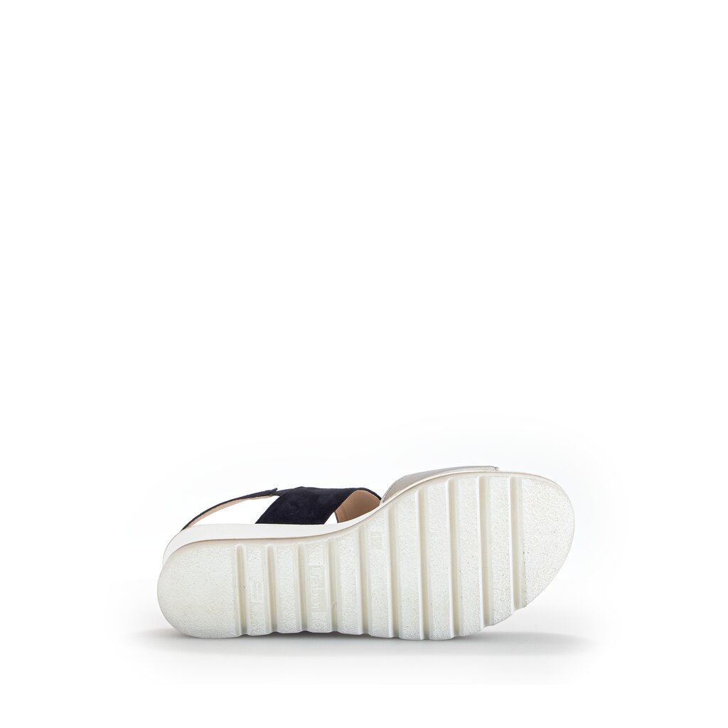 Gabor fashion Keilsandalette blau