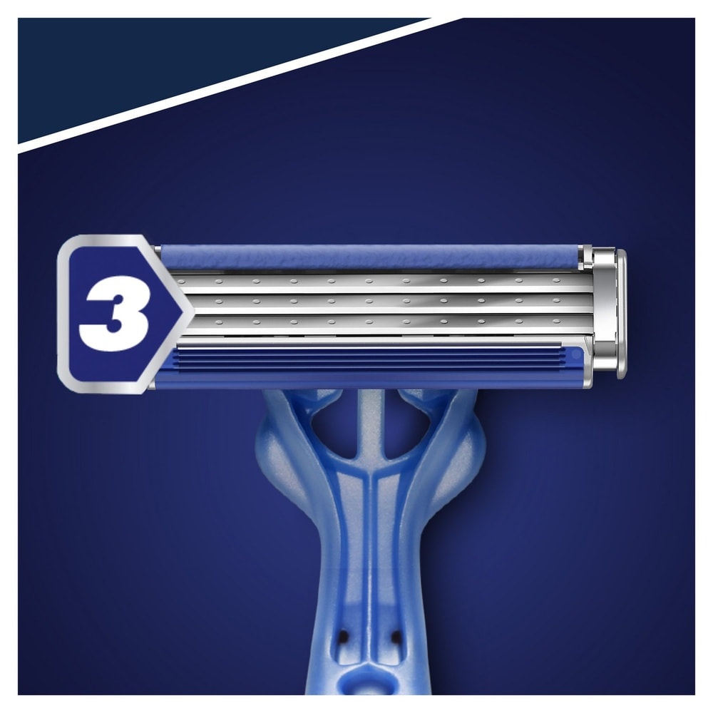 gillette Gillette Blue 3 Rasoirs Jetables x 8 Rasoirs Jetables