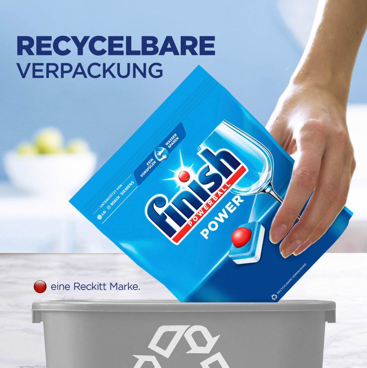Spülmaschinen-Tabs All-in-1 Vorratspack, 75 St