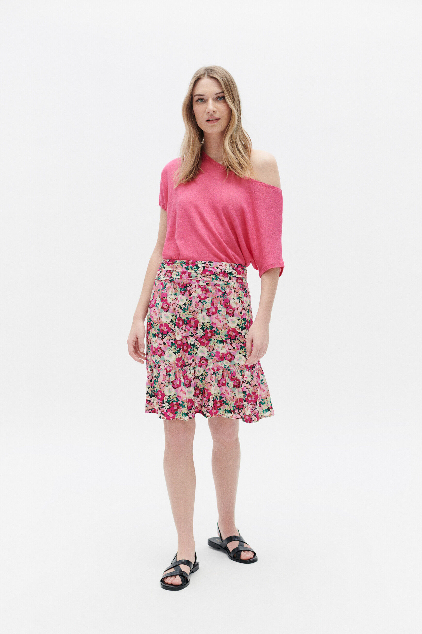 Jupe julia rose femme