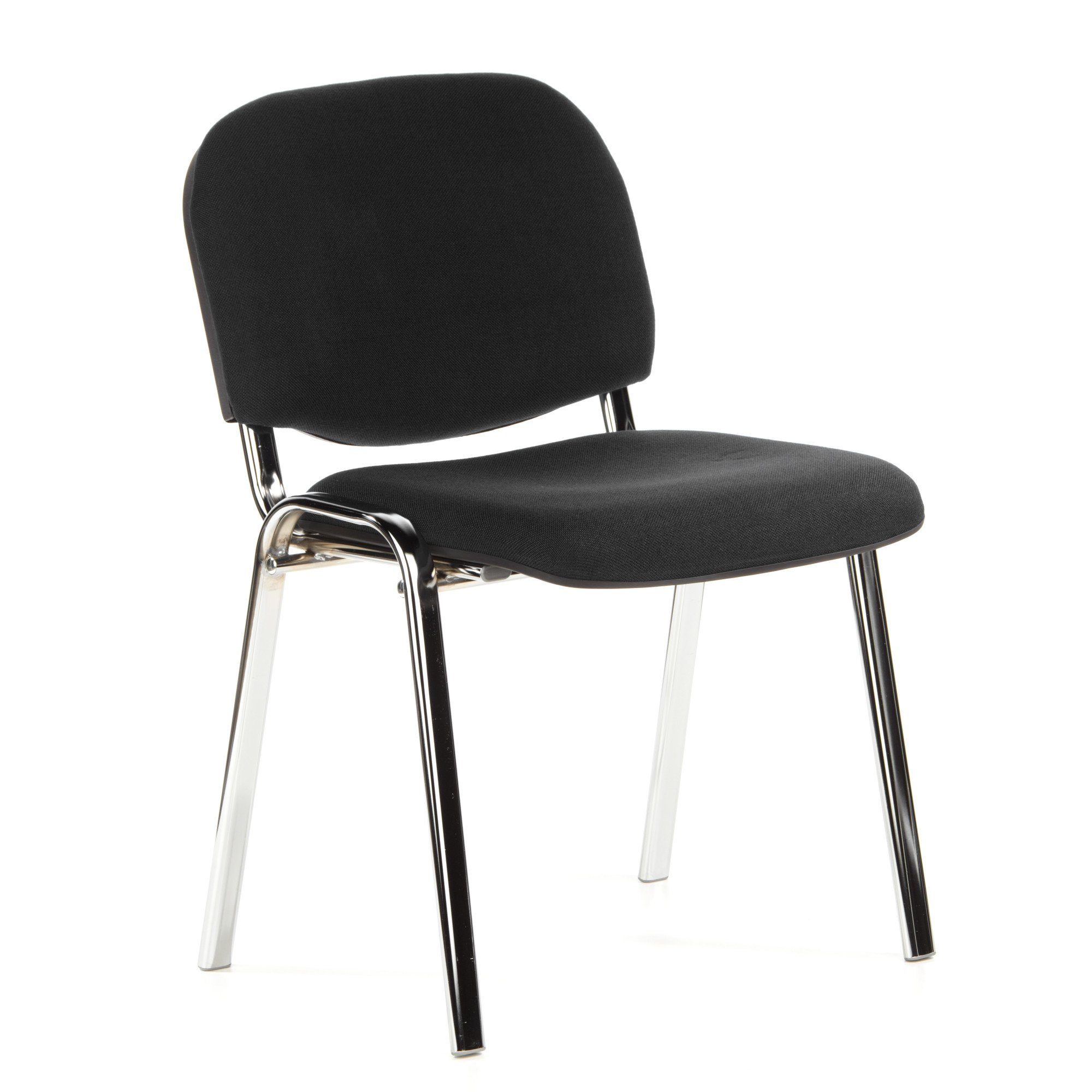 hjh OFFICE 4-Fußstuhl Vierfußstuhl XT 600 C Stoff, Besucherstuhl Stuhl