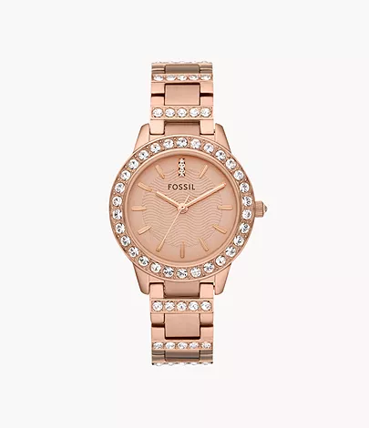 Fossil Damenuhr Jesse Edelstahl Roségold