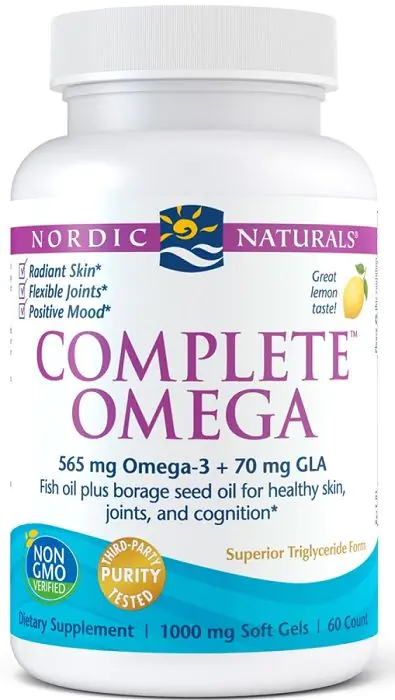 Nordic Naturals Complete Omega 565 mg, укус лимуна, капсуле