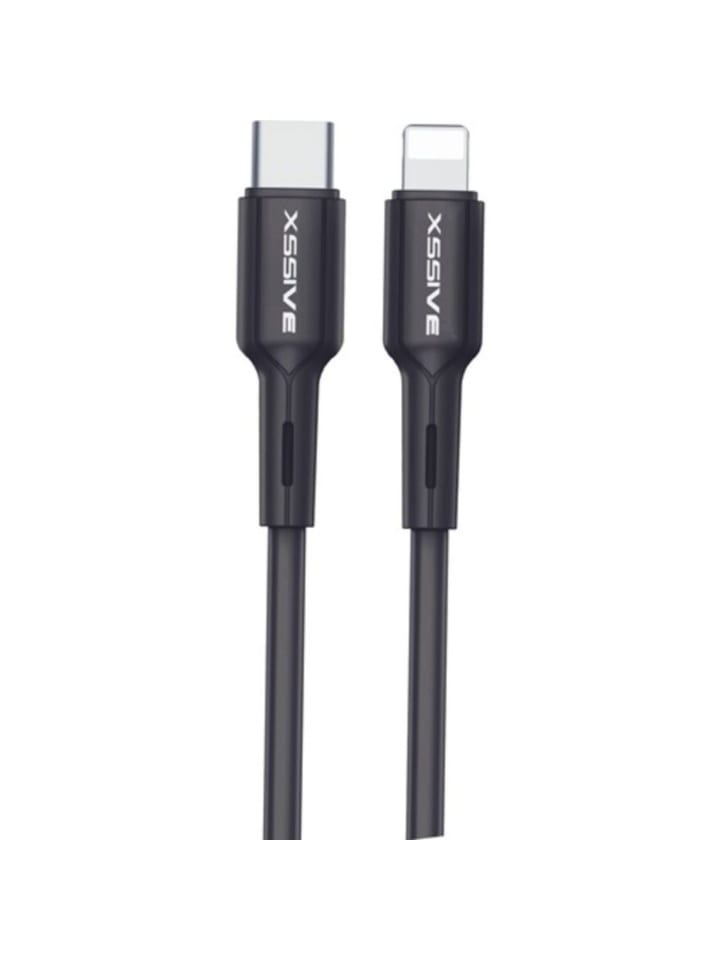 COFI 1453 Lade- und Datenkabel USB-C zu iOS Geräte 30cm 2.4A Output in Schwarz günstig kaufen onesize