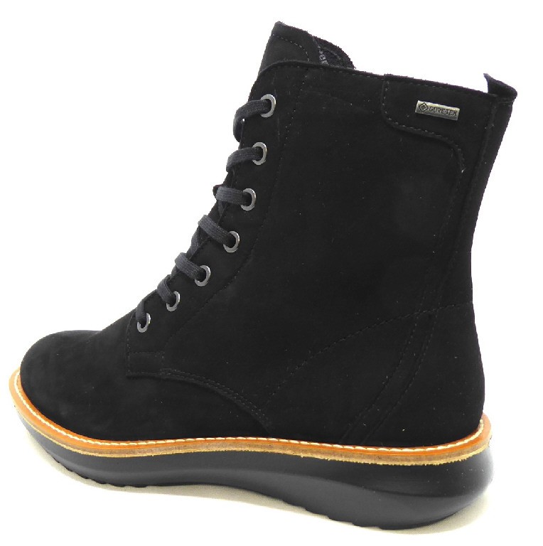 SUPERFIT Schnür-Stiefeletten schwarz