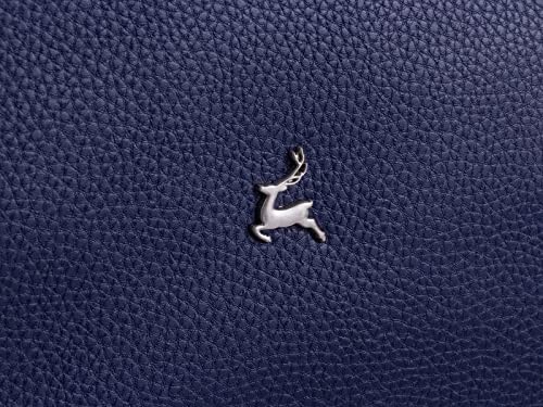 FRANKY Handtaschen blau PU genarbt