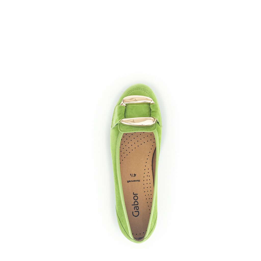 Gabor fashion Sportliche Ballerina grün