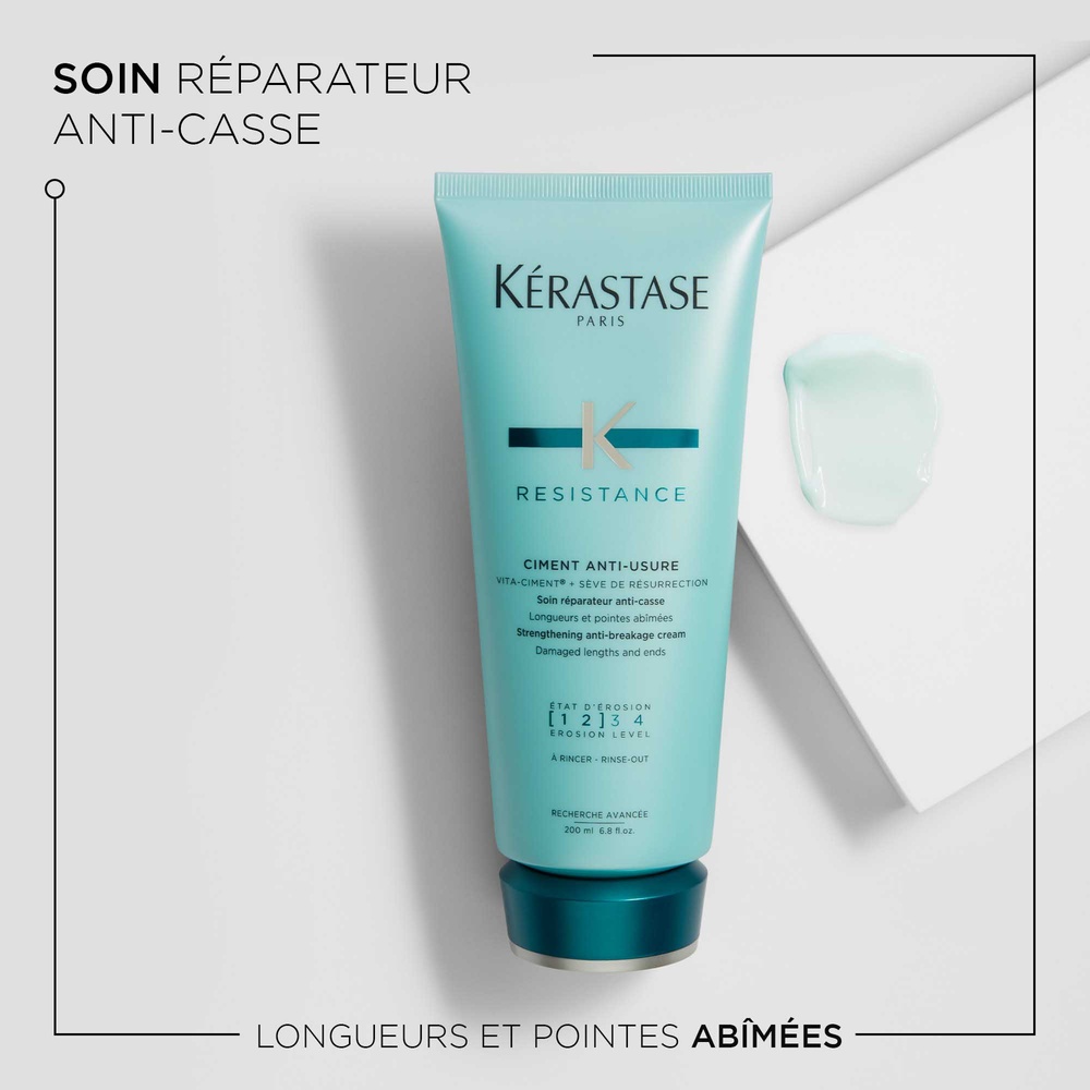 Kérastase Résistance Ciment anti-usure après-shampooing  cheveux abimés