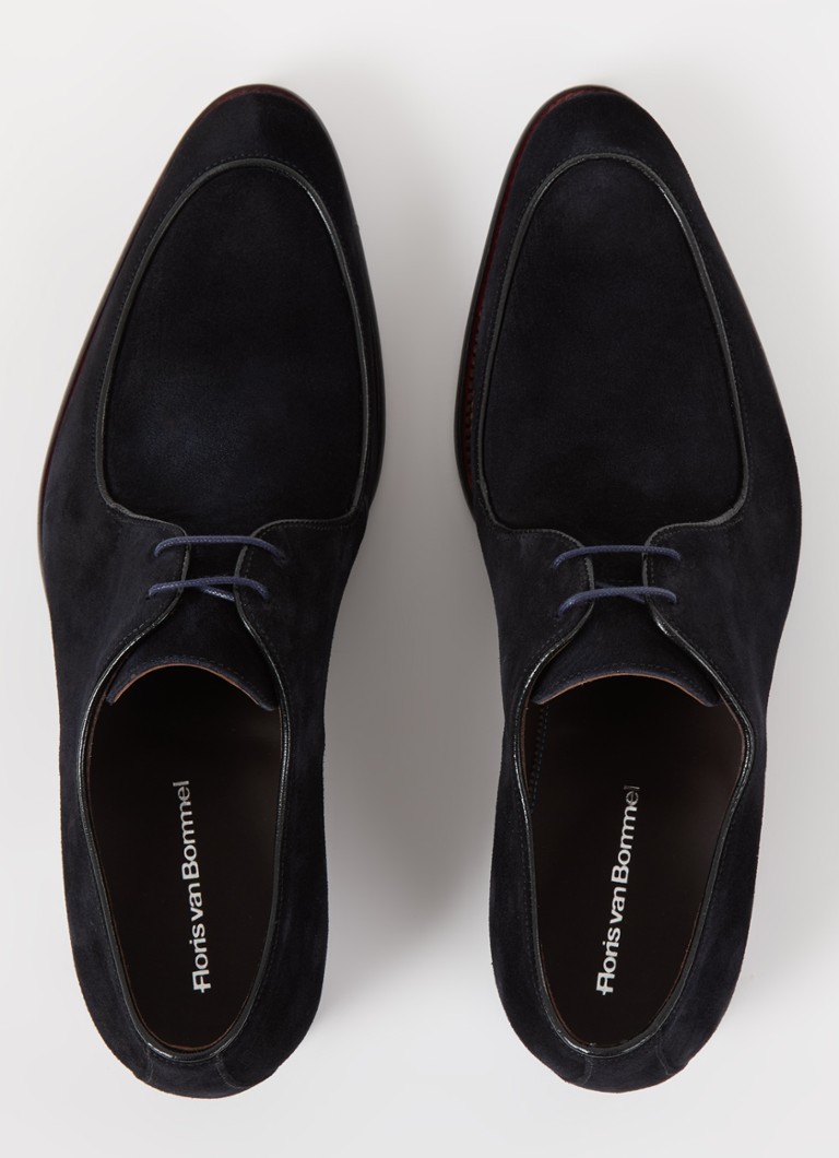 Scarpa stringata Floris van Bommel De Stapper in pelle scamosciata 54.01