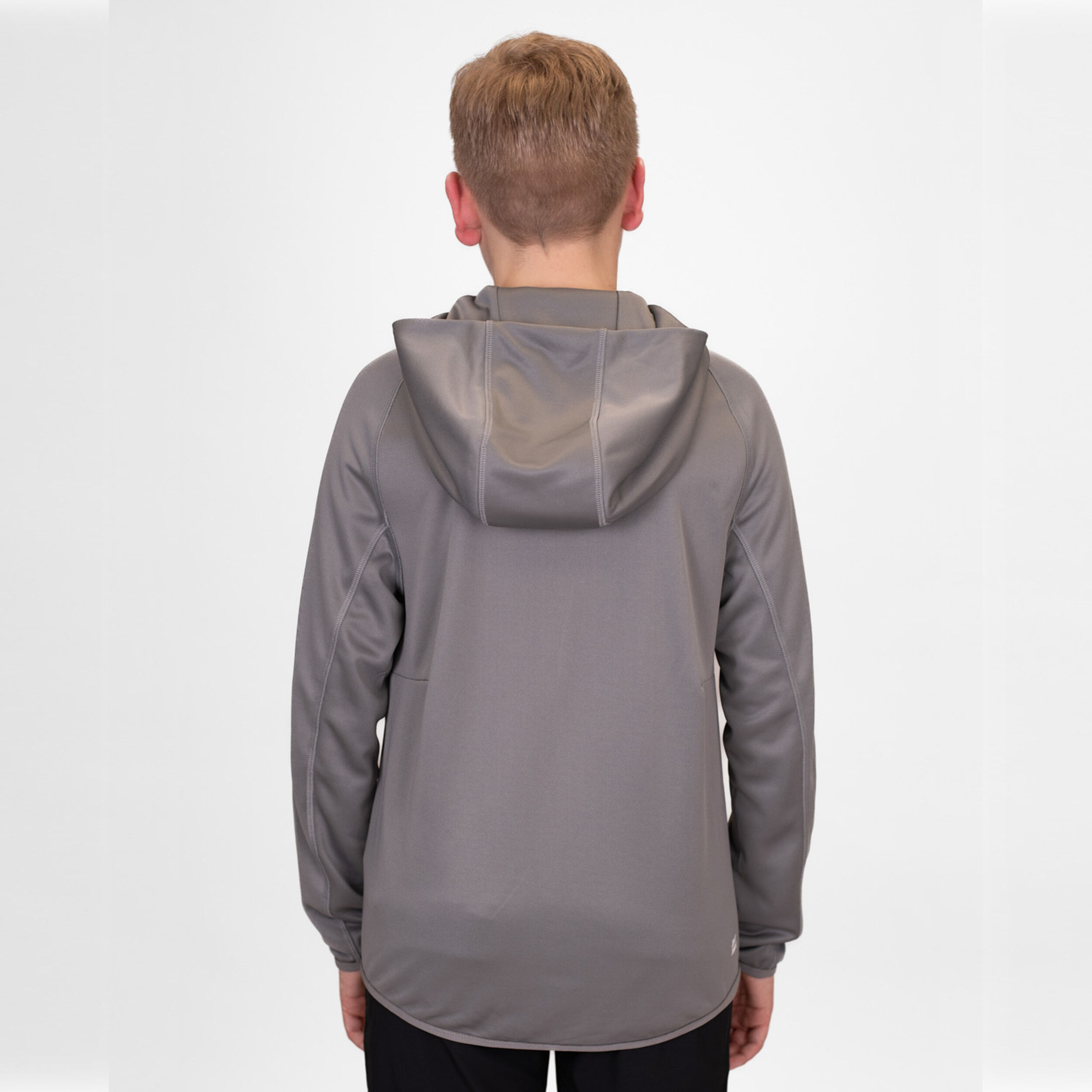 Crew Hood Trainingsjacke Jungen - Grau