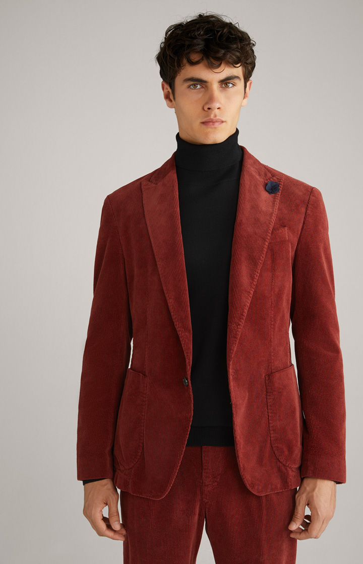 Cord-Sakko Hedvin in Rot
