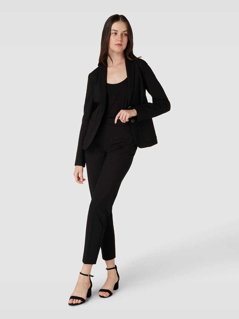Blazer mit Eingrifftaschen Modell 'Jonalahra' in schwarz