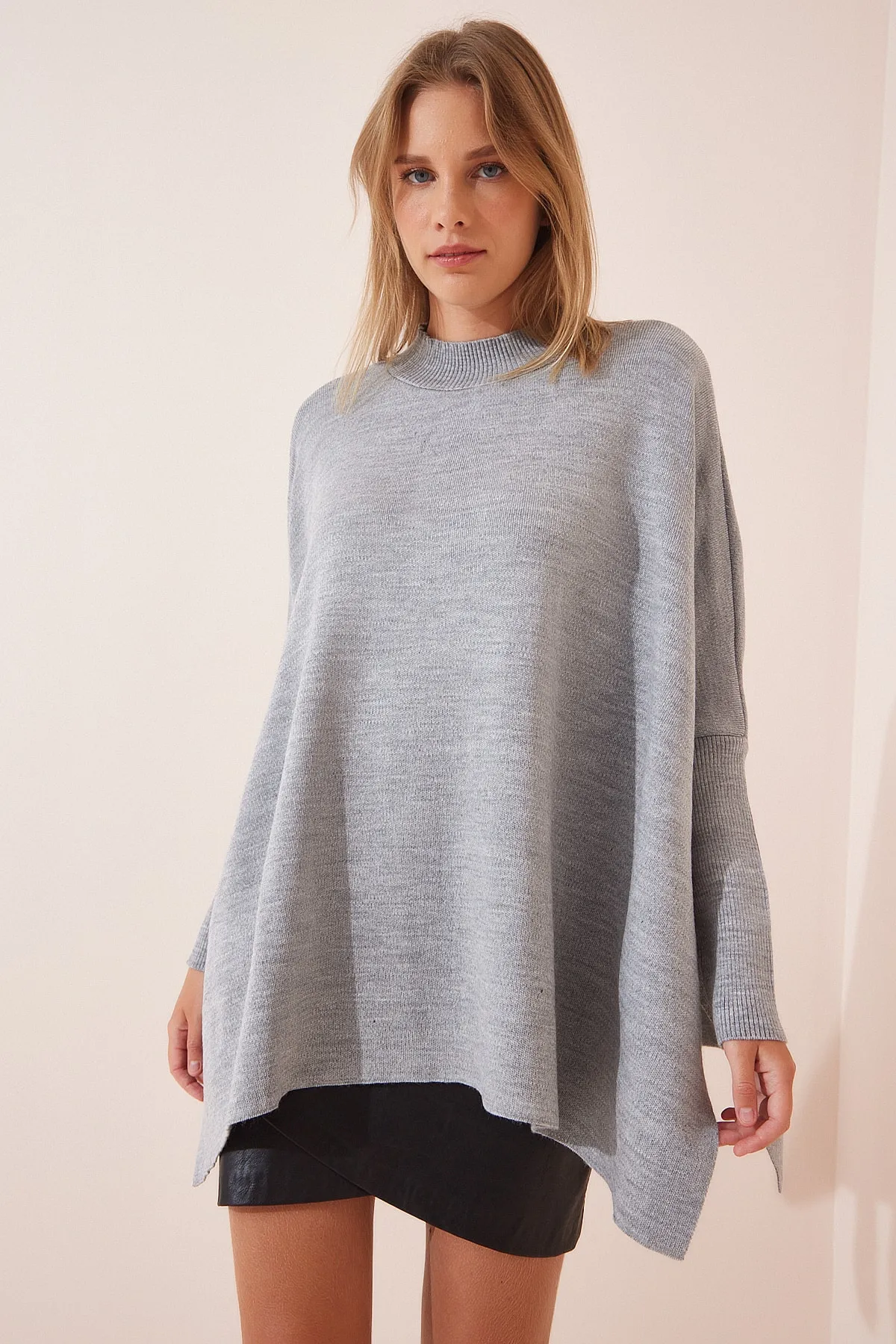 Happiness İstanbul  Pullover - Grau - Oversized