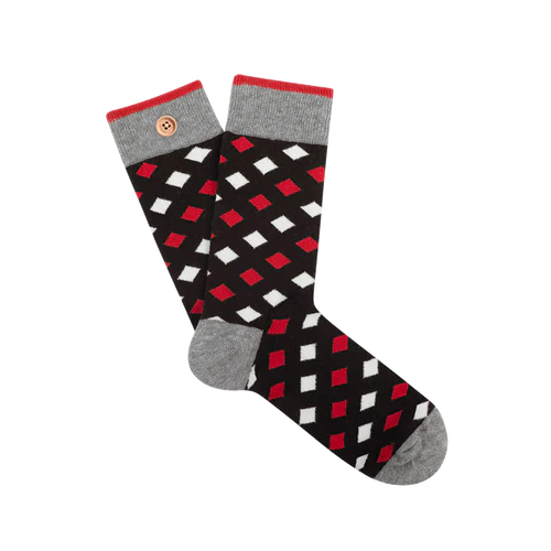 Anthony & Kate Socks - Navy Blue