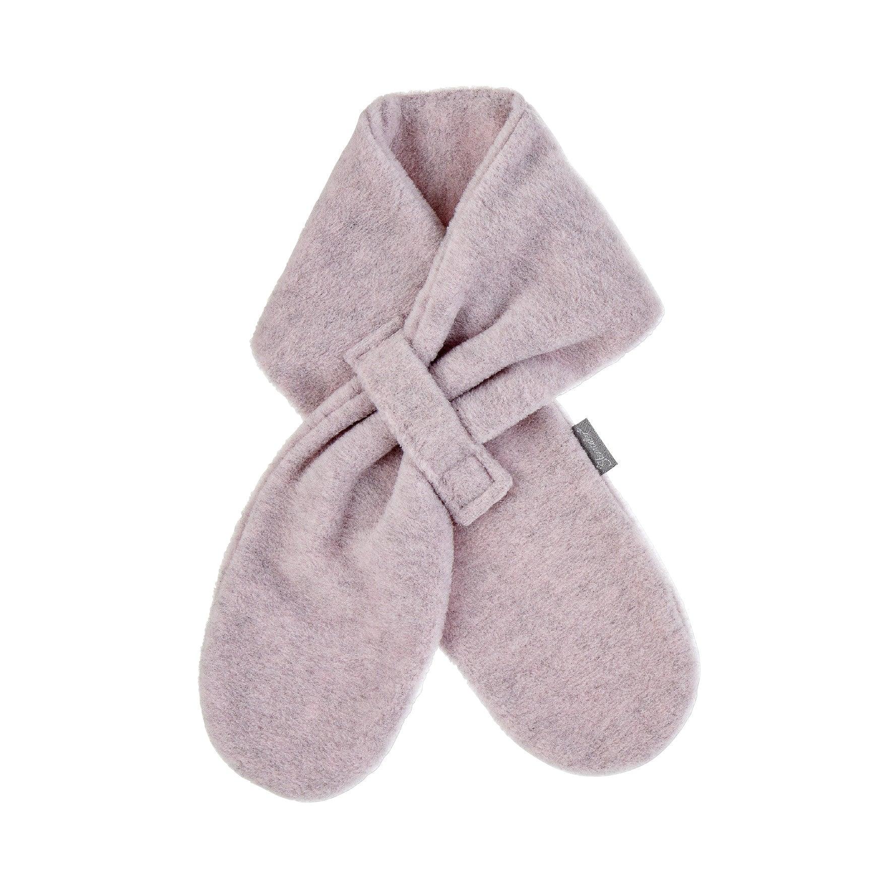 Schal aus Microfleece mit Riegel (Klettverschluss)