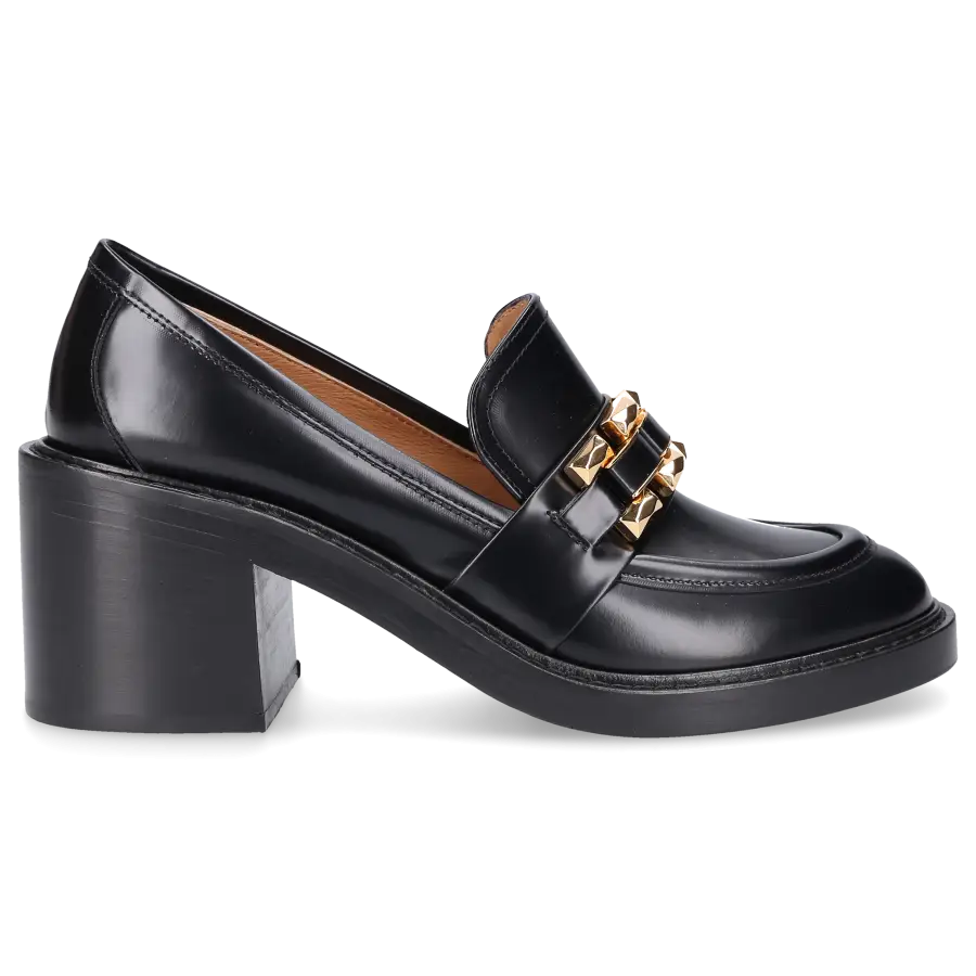 Roberto Festa - Loafer CUIR Kalbsleder - schwarz