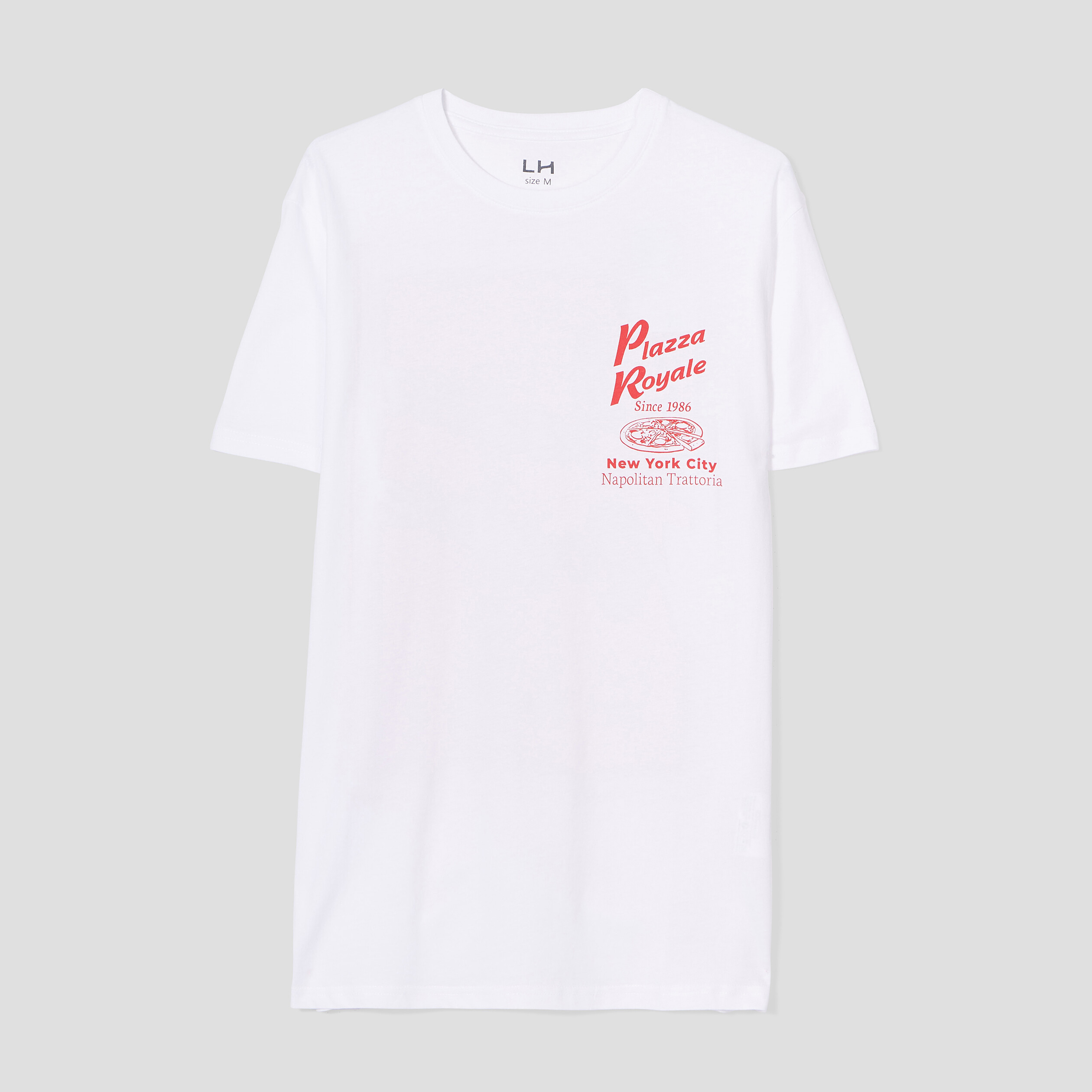 T-shirt droit manches courtes coton blanc homme | La Halle