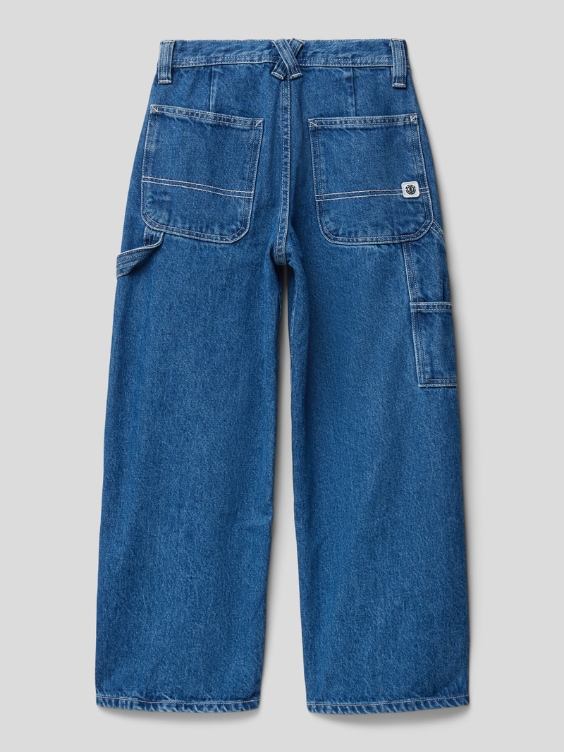 Jeans im 5-Pocket-Design Modell 'PAZ' in blau
