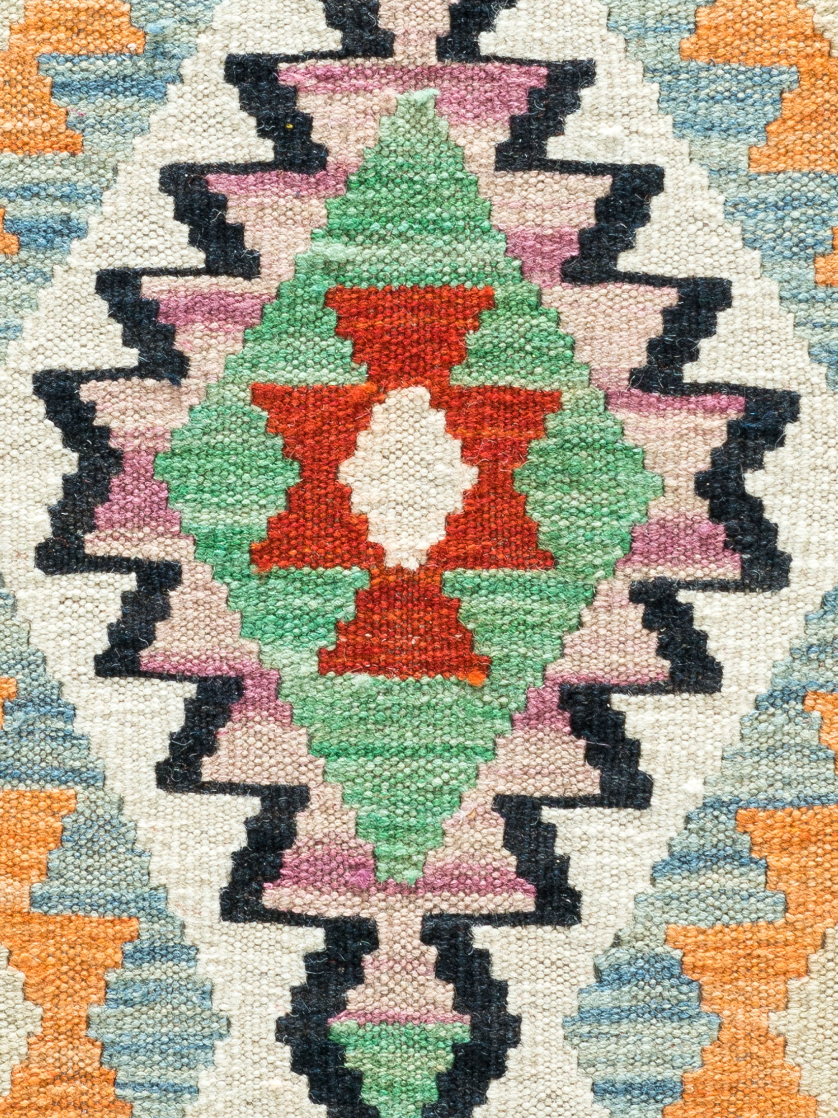 Afghan Kelim ca. 77 x 130 cm, Unikat / Einzelstück
