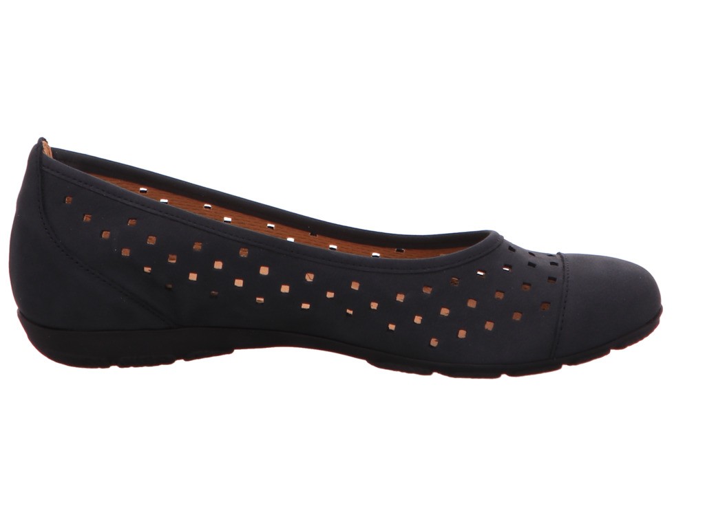 GABOR Ballerinas blau Gabor Fashion sportliche Ballerinas 44.1