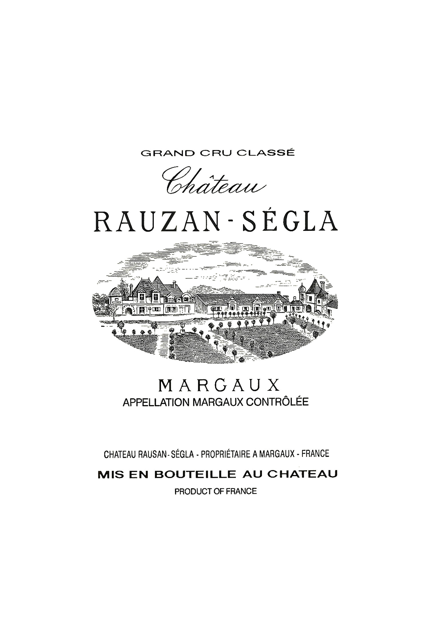 Château Rauzan Segla 2002, Margaux