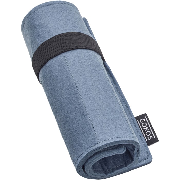 Felt Pouch Steel Blue