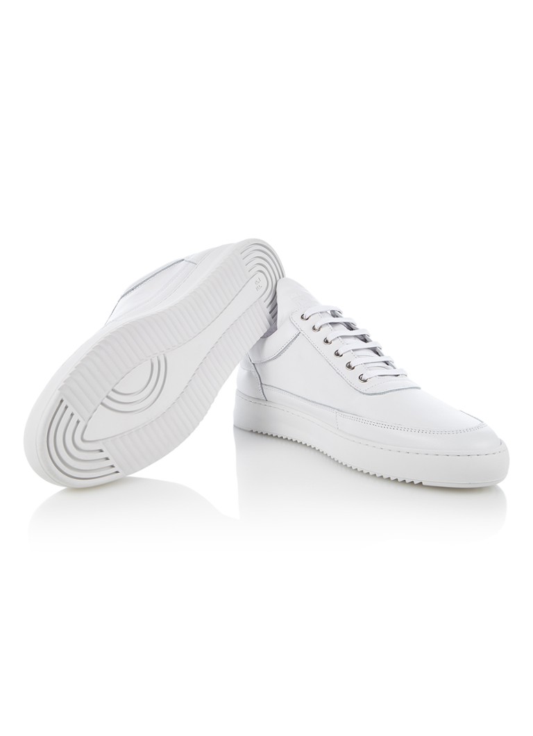 Filling Pieces zemās augšdaļas Ripple Lane kedas no ādas