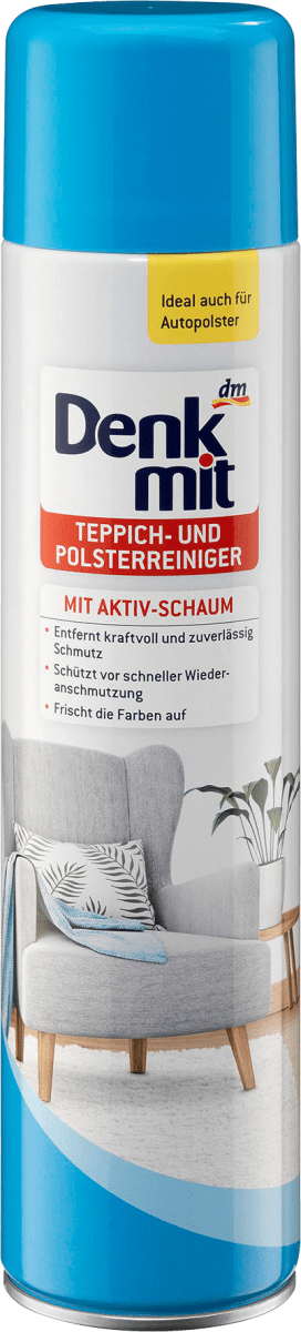 Teppich & Polsterreiniger mit Aktivschaum, 600 ml