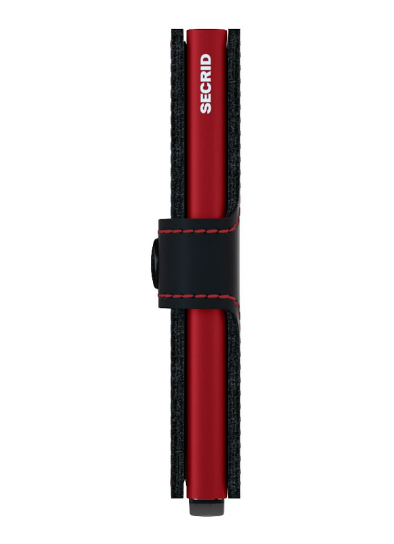 Portofel mini din piele Secrid cu sloturi pentru carduri.